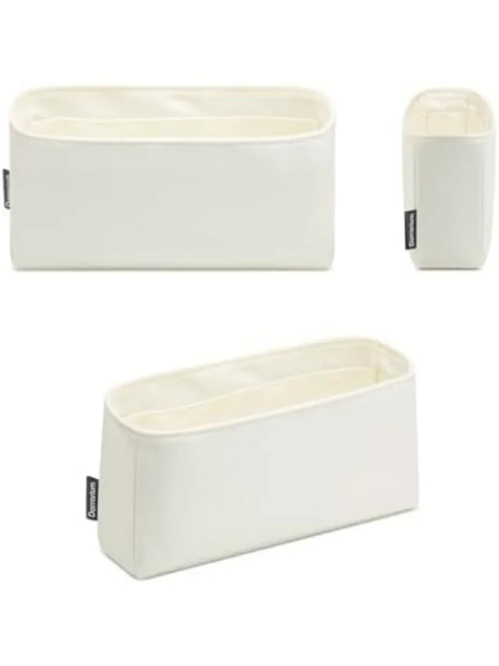 Luxury Silk Handbag Organizer Insert - Silky Smooth Tote Divider & Bag Shaper